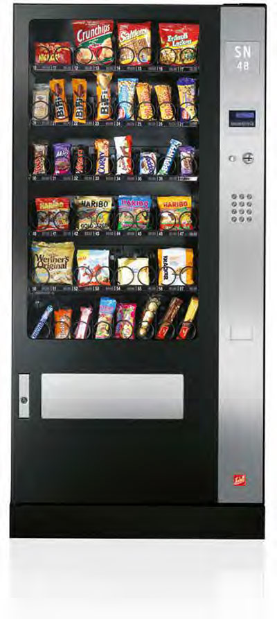 Sielaff SN48 Snackautomat für Büros und kleine Aufstellplätze